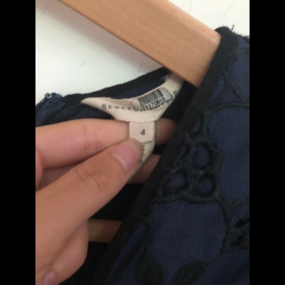 Rebecca Taylor Adriana Lace Romper Sz 4 - Picture 5 of 5